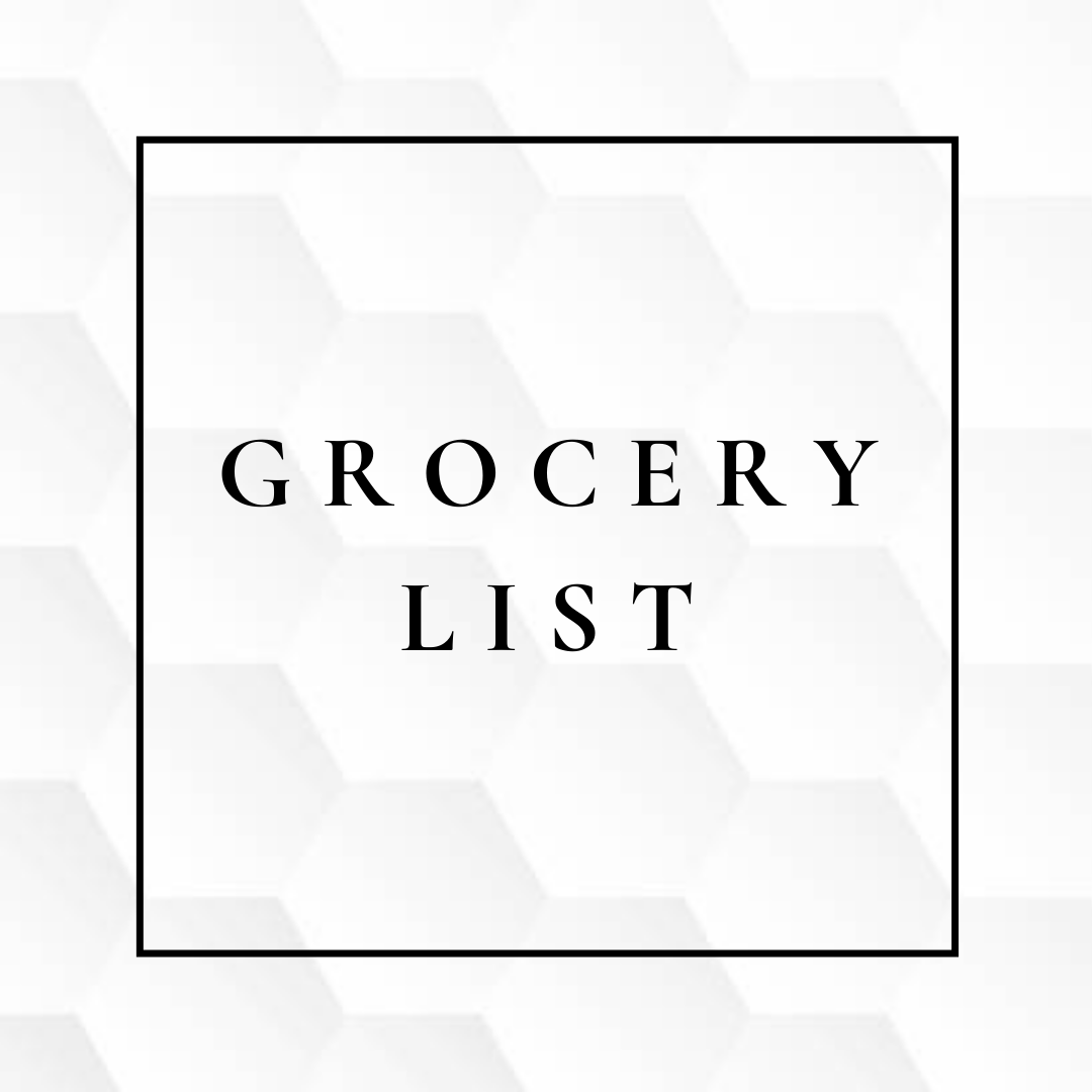 Grocery Shop 10/26